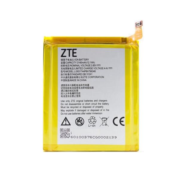 

Батарея ZTE Li3931T44p8h756346 (Axon 7, A2017, GRAND X 4) 3140mAh