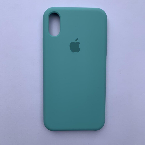 

Накладка Silicone Case для Apple iPhone X iPhone XS Turquoise