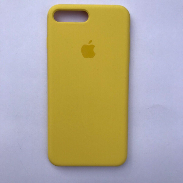 

Накладка Silicone Case для Apple iPhone 7 Plus iPhone 8 Plus Canary Yellow