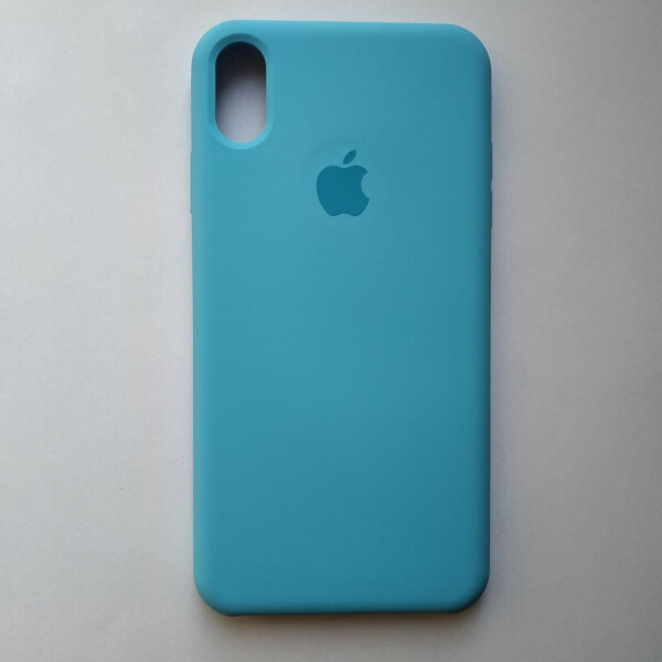 

Накладка Silicone Case для Apple iPhone XS Max Sky blue