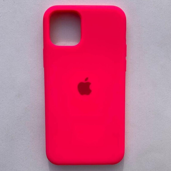 

Накладка Silicone Case для Apple iPhone 11 Pro Max Neon Pink