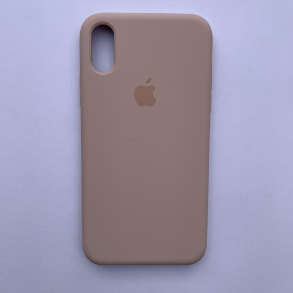 

Накладка Silicone Case для Apple iPhone X iPhone XS Pink Sand
