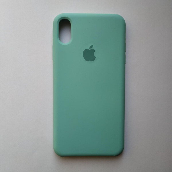 

Накладка Silicone Case для Apple iPhone XS Max Ice blue
