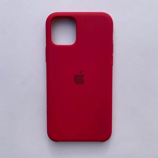 

Накладка Silicone Case для Apple iPhone 11 Rose Red