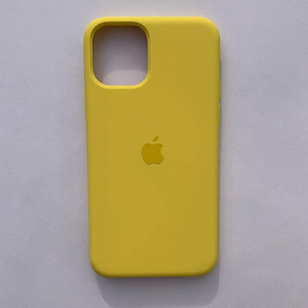 

Накладка Silicone Case для Apple iPhone 11 Canary Yellow