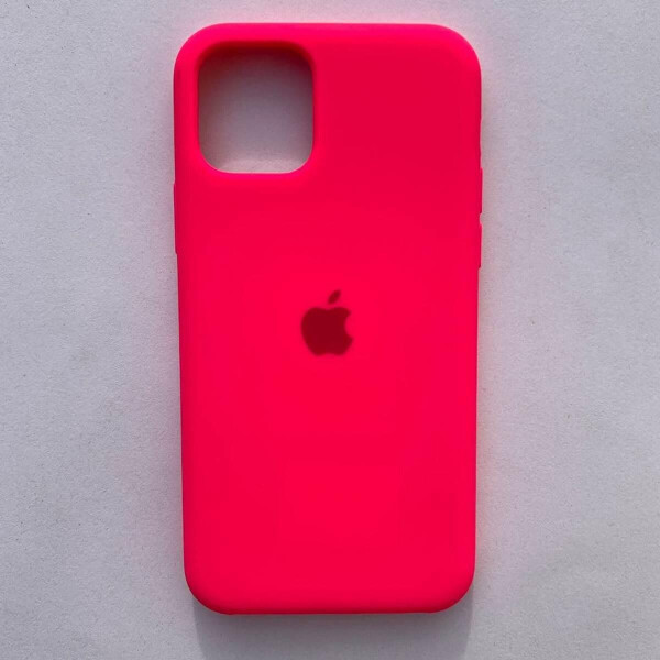 

Накладка Silicone Case для Apple iPhone 11 Neon Pink