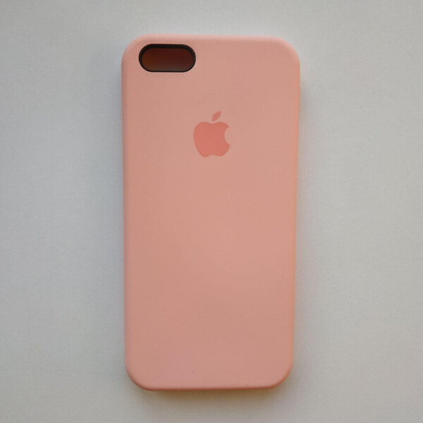 

Накладка Silicone Case для Apple iPhone 5 iPhone 5S iPhone SE Rose pink