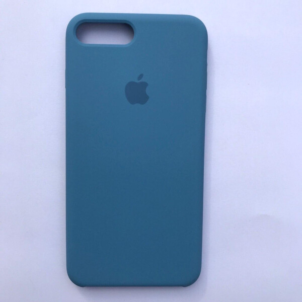 

Накладка Silicone Case для Apple iPhone 7 Plus iPhone 8 Plus Azure blue