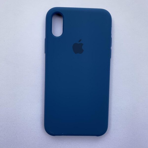 

Накладка Silicone Case для Apple iPhone X iPhone XS Ocean Blue