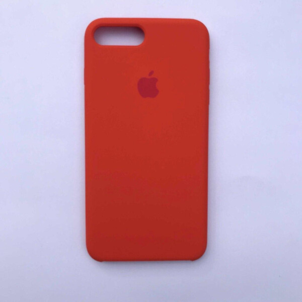 

Накладка Silicone Case для Apple iPhone 7 Plus iPhone 8 Plus Orange