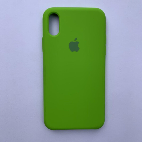 

Накладка Silicone Case для Apple iPhone X iPhone XS Dark Green