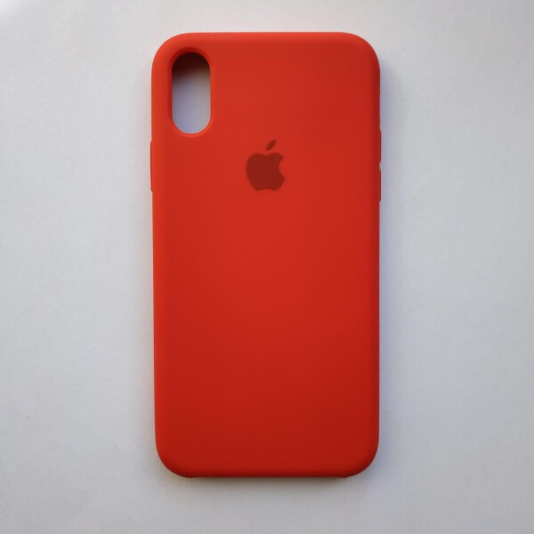 

Накладка Silicone Case для Apple iPhone X iPhone XS Red