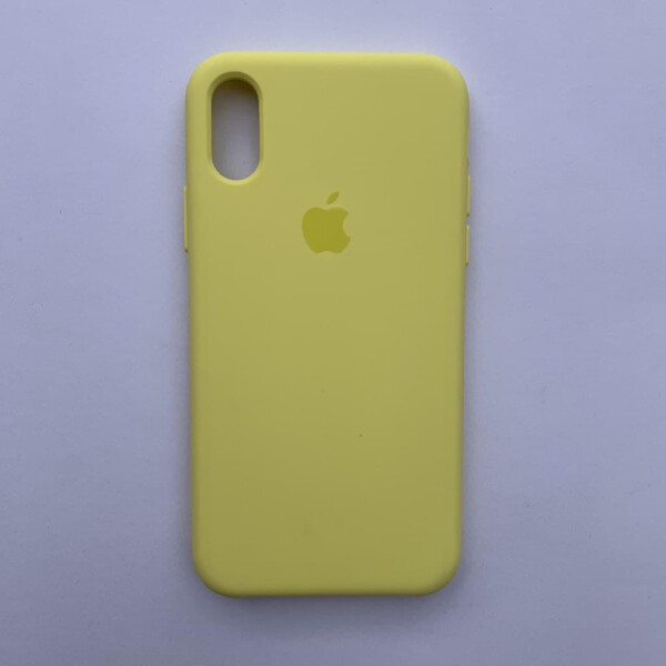 

Накладка Silicone Case для Apple iPhone X iPhone XS Lemonade