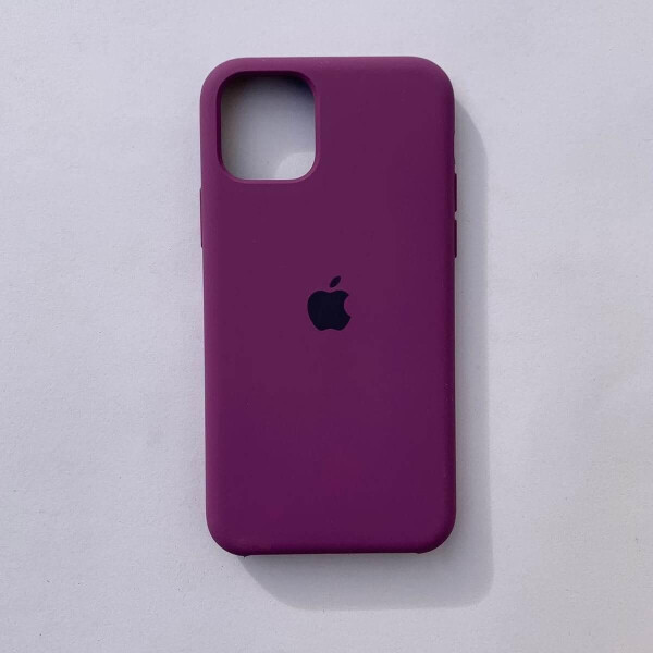

Накладка Silicone Case для Apple iPhone 11 Purple