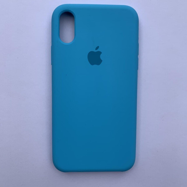 

Накладка Silicone Case для Apple iPhone X iPhone XS Sky Blue