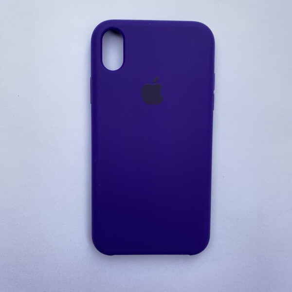 

Накладка Silicone Case для Apple iPhone XR Ultra Violet