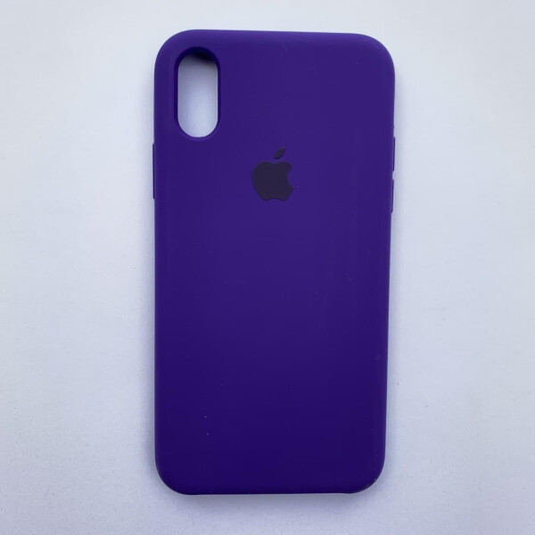 

Накладка Silicone Case для Apple iPhone X iPhone XS Ultra violet
