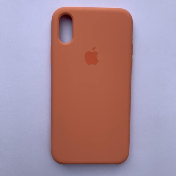 

Накладка Silicone Case для Apple iPhone X iPhone XS Begonia