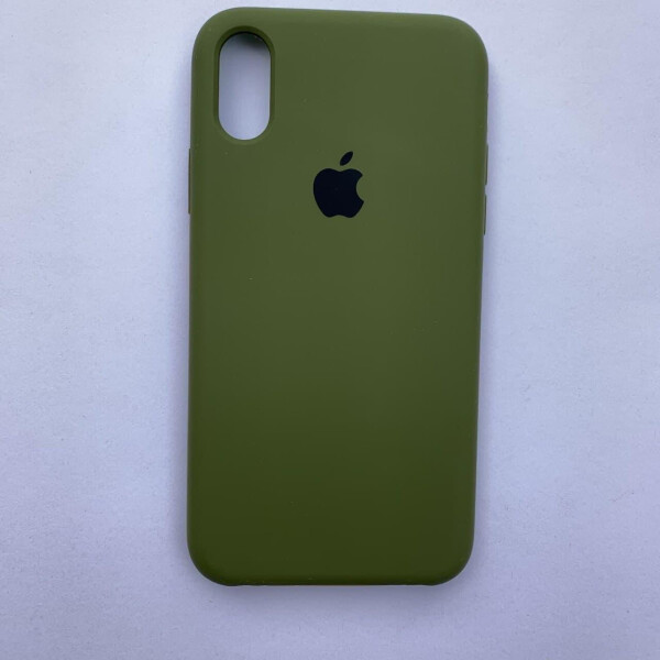 

Накладка Silicone Case для Apple iPhone X iPhone XS Pinery Green
