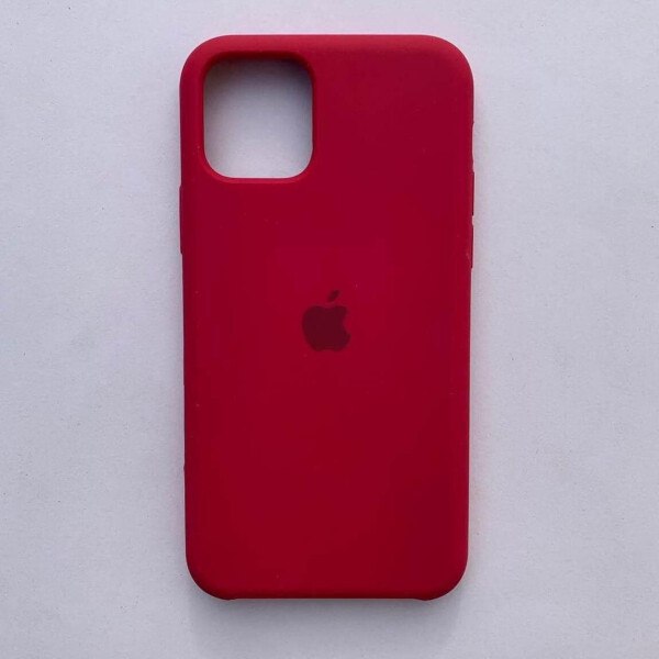 

Накладка Silicone Case для Apple iPhone 11 Pro Max Rose Red
