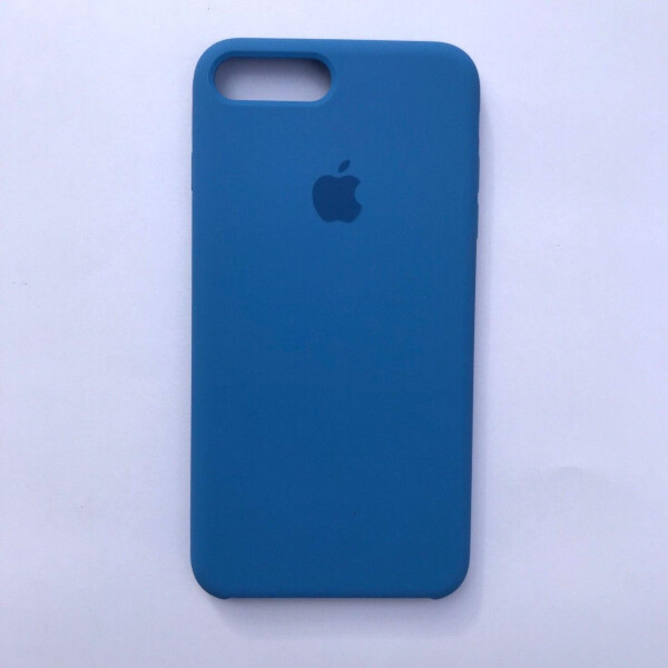 

Накладка Silicone Case для Apple iPhone 7 Plus iPhone 8 Plus Blue Cobalt