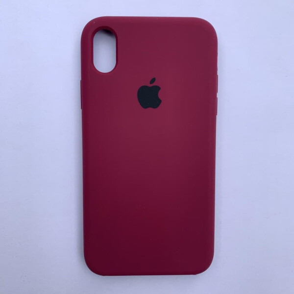 

Накладка Silicone Case для Apple iPhone XR Cherry
