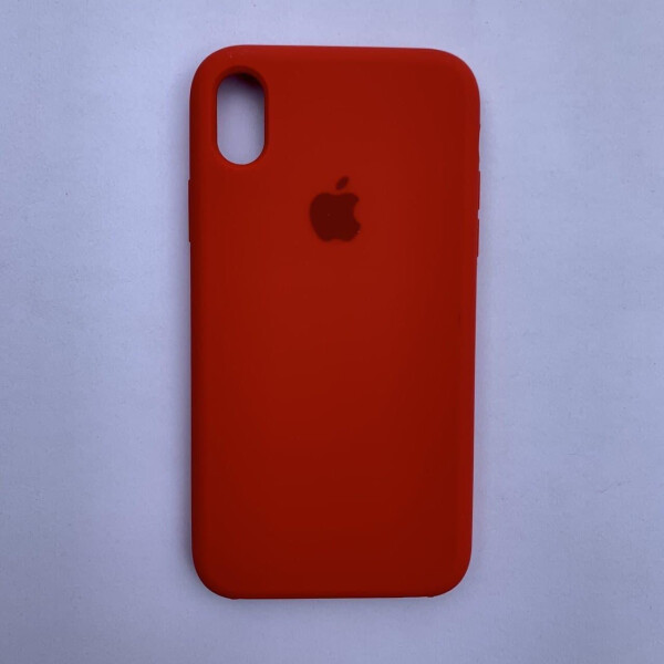 

Накладка Silicone Case для Apple iPhone XR Red