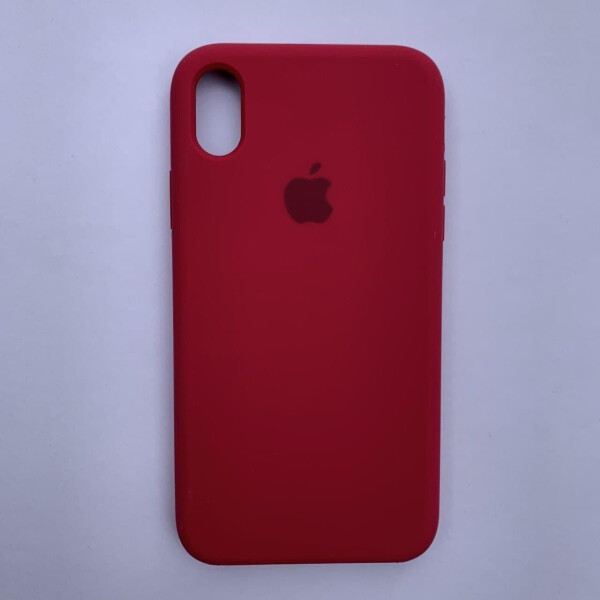 

Накладка Silicone Case для Apple iPhone XR Rose Red