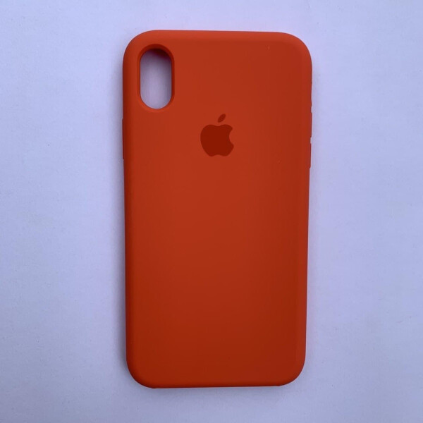 

Накладка Silicone Case для Apple iPhone XR Orange