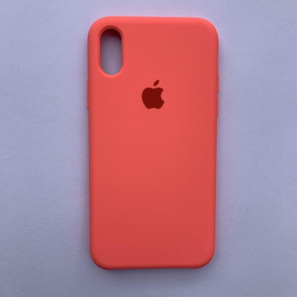 

Накладка Silicone Case для Apple iPhone X iPhone XS Sweet pink