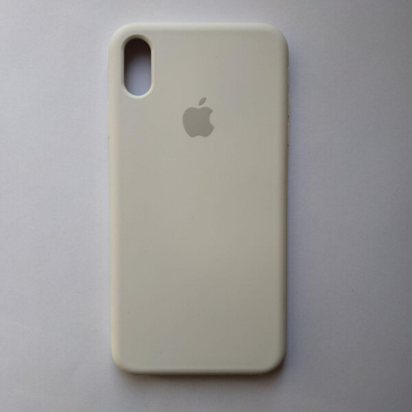 

Накладка Silicone Case для Apple iPhone XS Max White