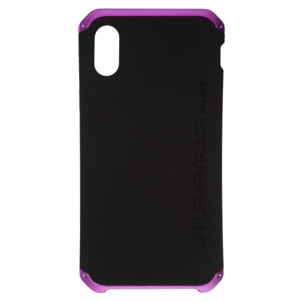 

Чехол накладка TPU Armorstandart Element для iPhone XS X Black/Purple (ARM53397)