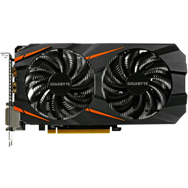 

Видеокарта Gigabyte GeForce GTX 1060 WINDFORCE OC 3G (GV-N1060WF2OC-3GD)