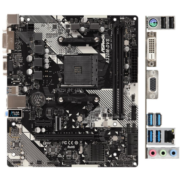 

Материнская плата ASrock A320M-DVS R4.0