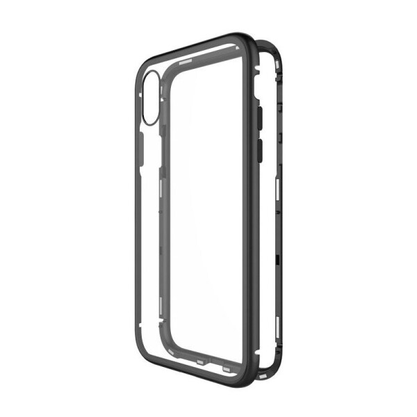 

WK Design Magnets черный стеклянный чехол для iPhone XR