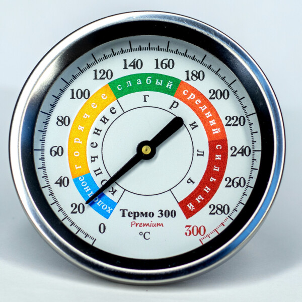 

Термометр для коптильни TERMO 300 Premium 0-300⁰С