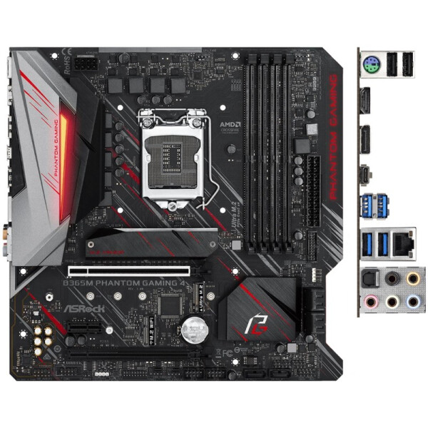 

Материнская плата ASRock B365M Phantom Gaming 4 Socket 1151
