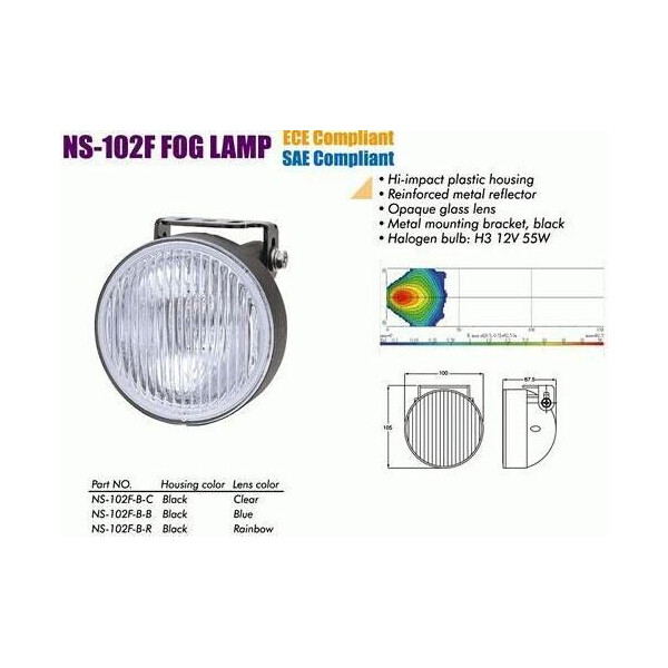 

Фары дополнительные Sirius NS-102 F-B-C