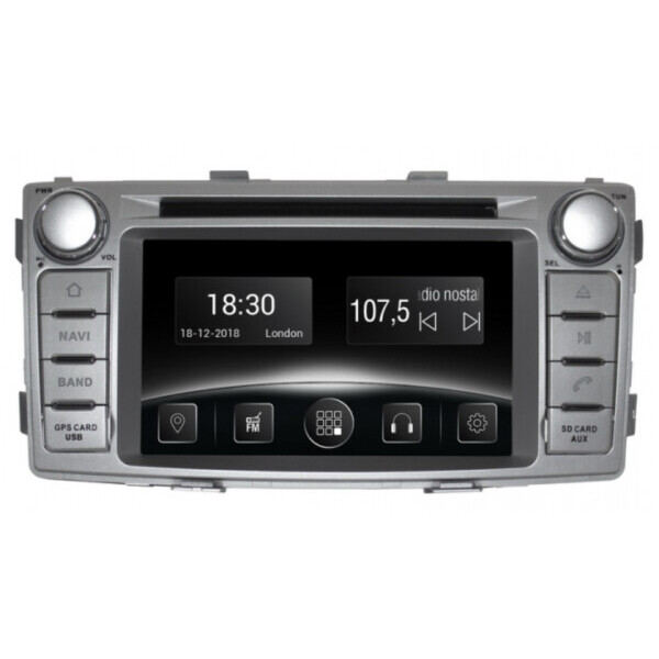 

Штатная магнитола Gazer CM6006-N5 Toyota Hilux (N5) (2012-2015)