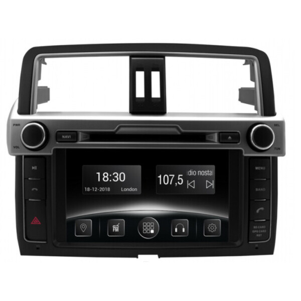 

Штатная магнитола Gazer CM6008-J150H Toyota Prado. LC150 - High lev el. (2014-2016)