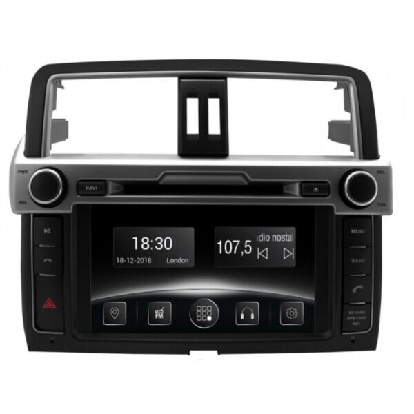 

Штатная магнитола Gazer CM6008-J150H Toyota Prado, LC150 - High level, 2014-2016