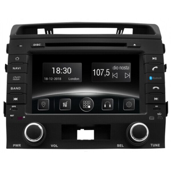

Штатная магнитола Gazer CM6008-J200 Toyota LC 200 (J200) (2007-2015)