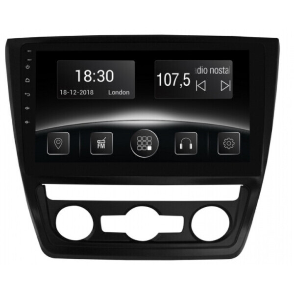 

Штатная магнитола Gazer CM6510-5LA Skoda Yeti (5L) - auto conditi oner (2009-2013)