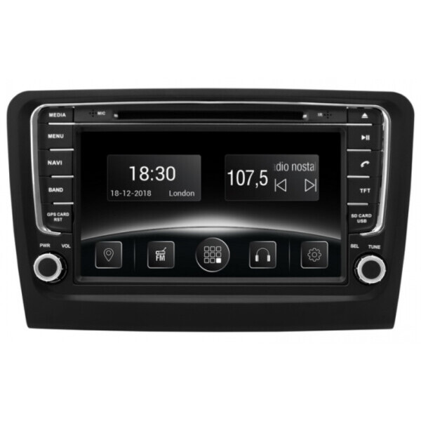 

Штатная магнитола Gazer CM6008-NK3 Skoda Rapid (NK3) (2013-2016)