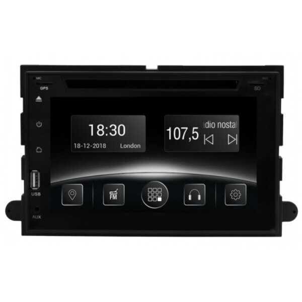 

Штатная магнитола Gazer CM6007-JUF Ford Fuison. Explorer. Mustang . Edge. Escape II