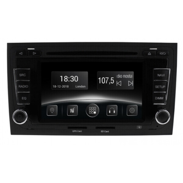 

Штатная магнитола Gazer CM6007-8E AUDI A4 (2002-2008)
