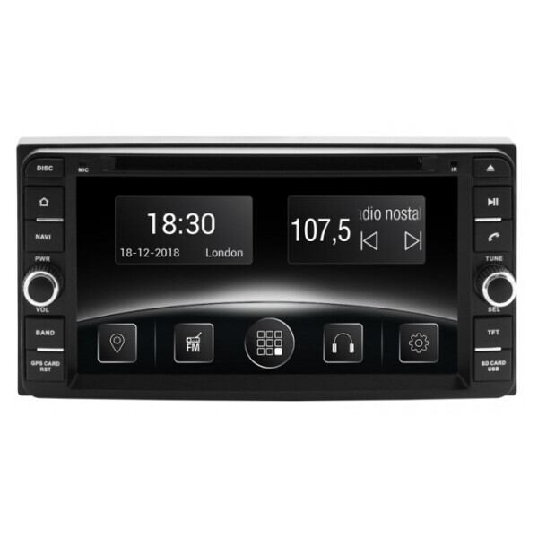 

Штатная магнитола Gazer CM5006-120 Toyota Universal (2001-2012)