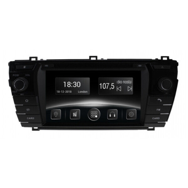 

Штатная магнитола Gazer CM5007-E150 Toyota Corolla (E150) (2013-2016)