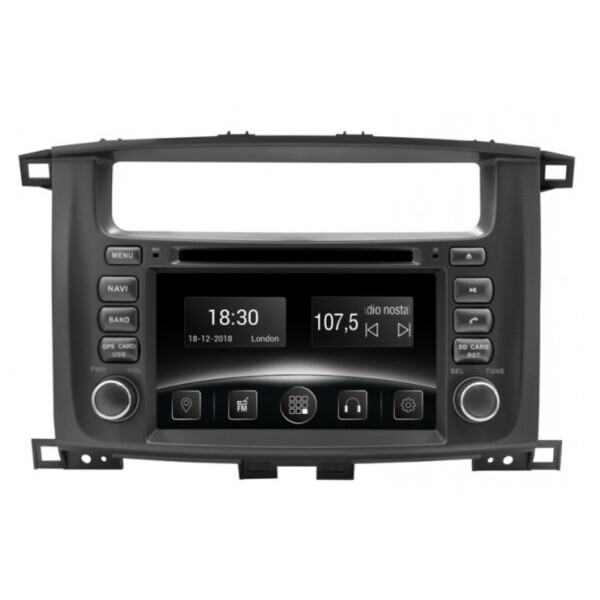 

Штатная магнитола Gazer CM5008-J100 Toyota LC 100 (J100) (1998-2007)
