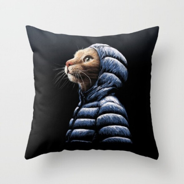 

Подушка декоративная с рисунком COOL CAT 45х45 см (pod00009)